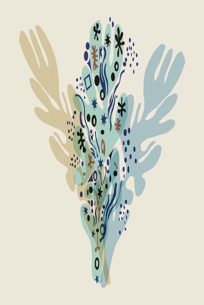 Organic Seaweed Shapes by cartissi