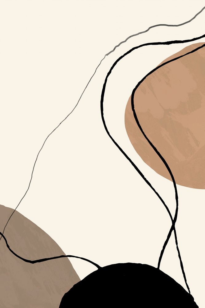 Organic Shapes Abstract by cartissi