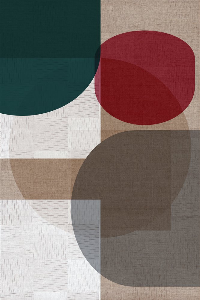 Overlapping Geometric Shapes by cartissi