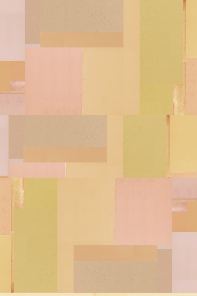 Pastel Color Block Abstract by cartissi