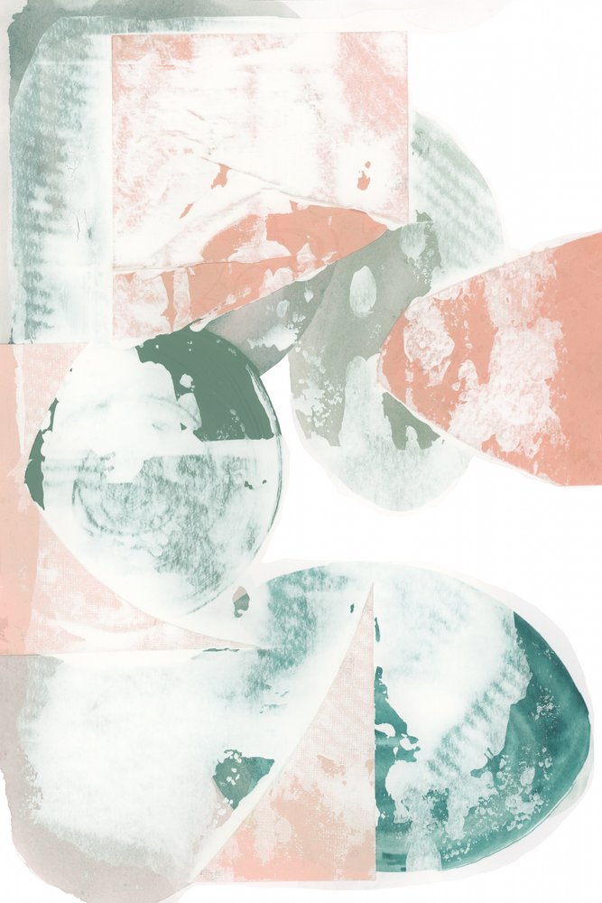Pastel Geometric Layers by cartissi
