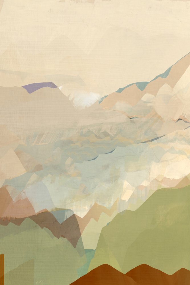 Peaceful Mountainscape by cartissi