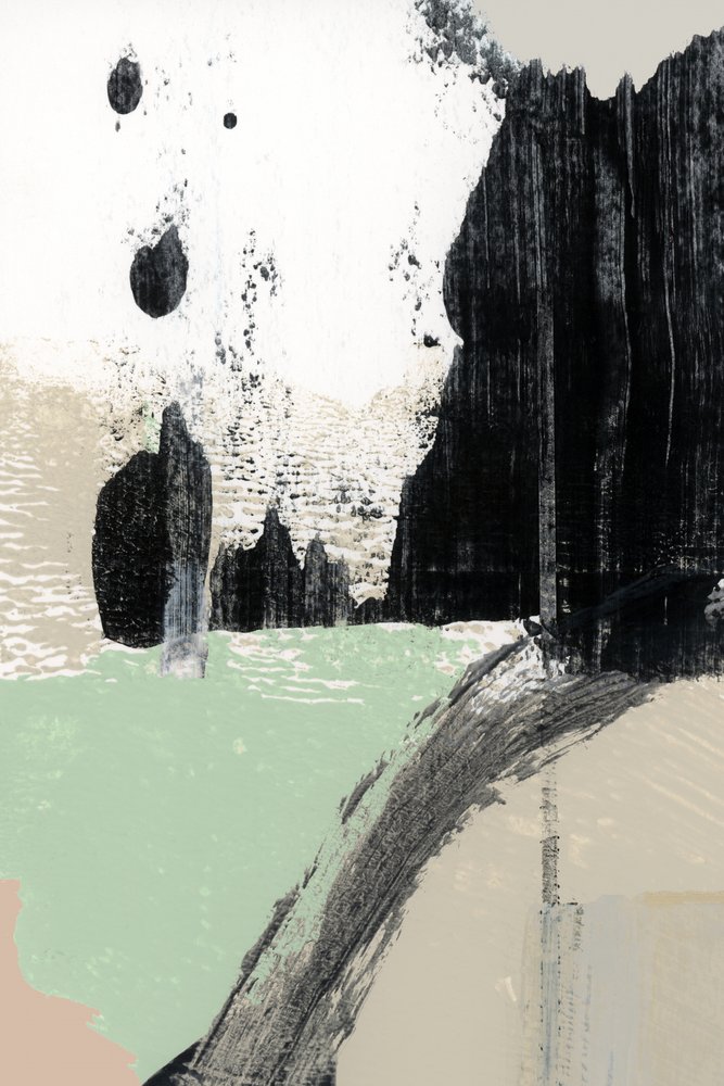Serene Abstract Landscape by cartissi