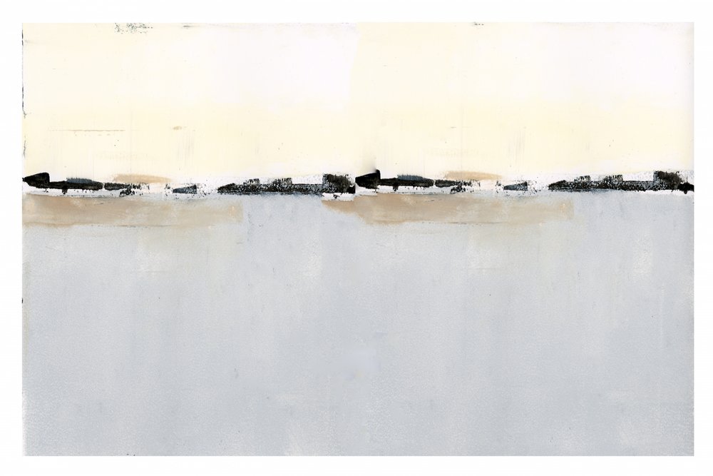 Serene Horizon Abstract by cartissi