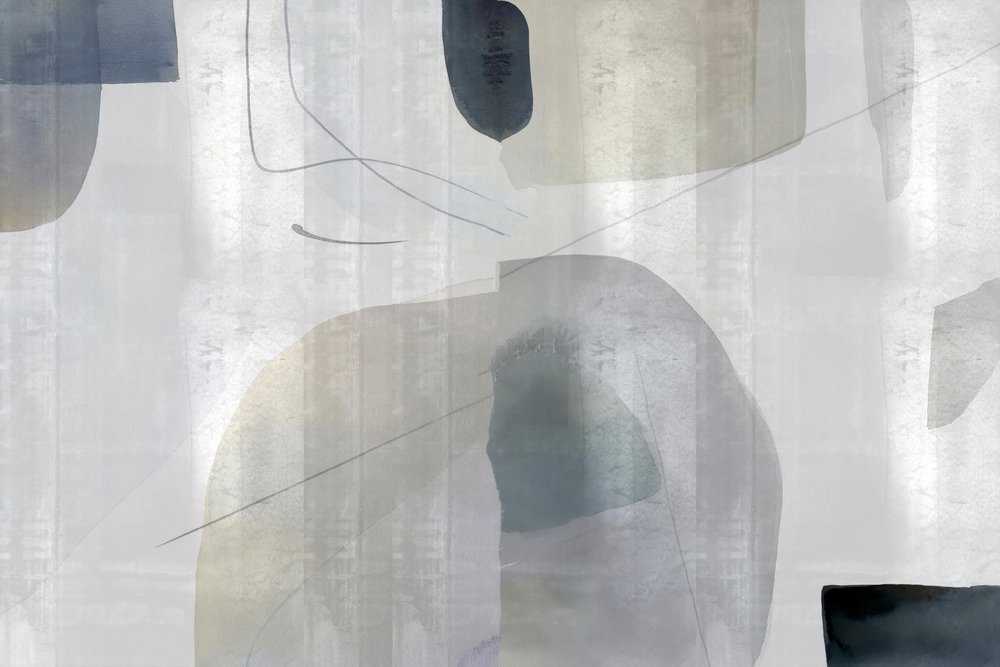 Serene Layered Shapes by cartissi