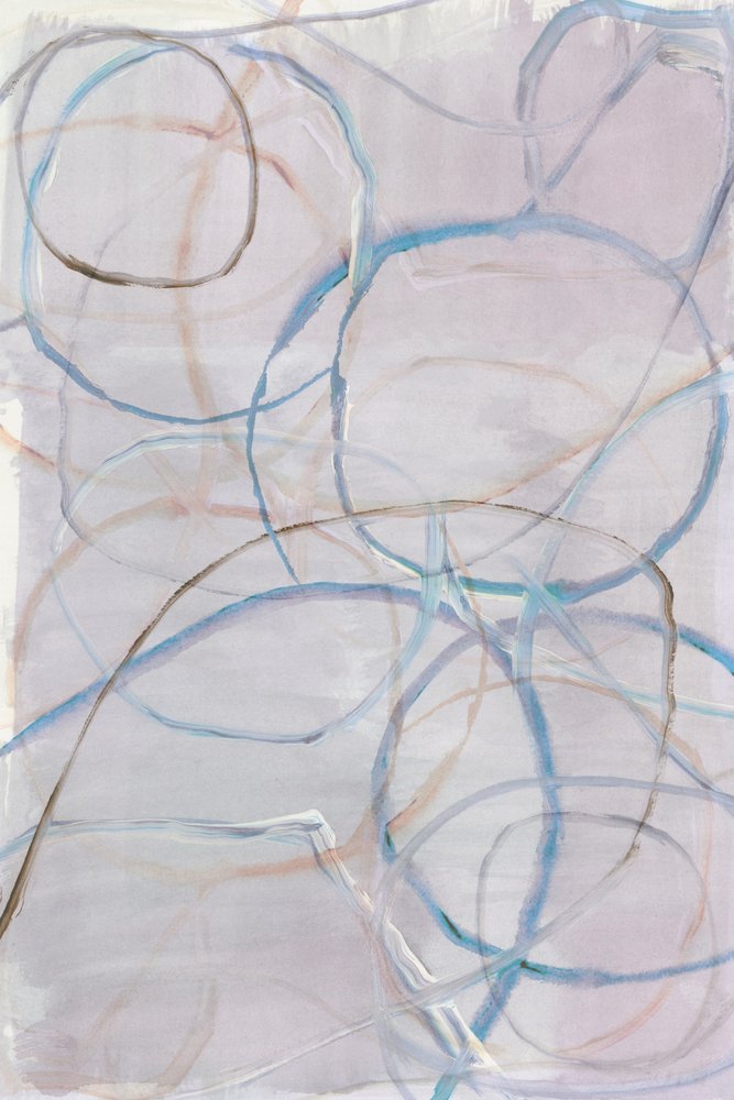Subtle Pastel Circles by cartissi