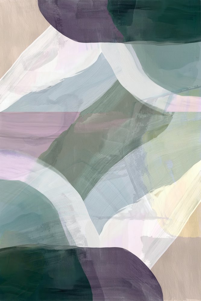 Tranquil Organic Shapes by cartissi