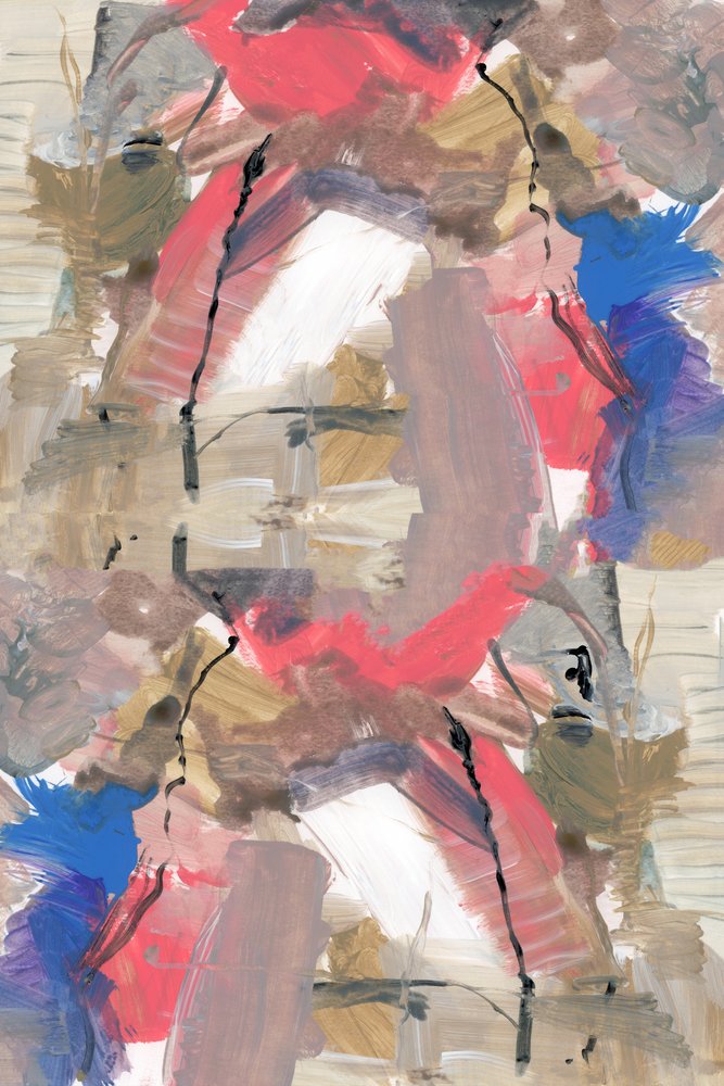 Vibrant Abstract Brushstrokes by cartissi