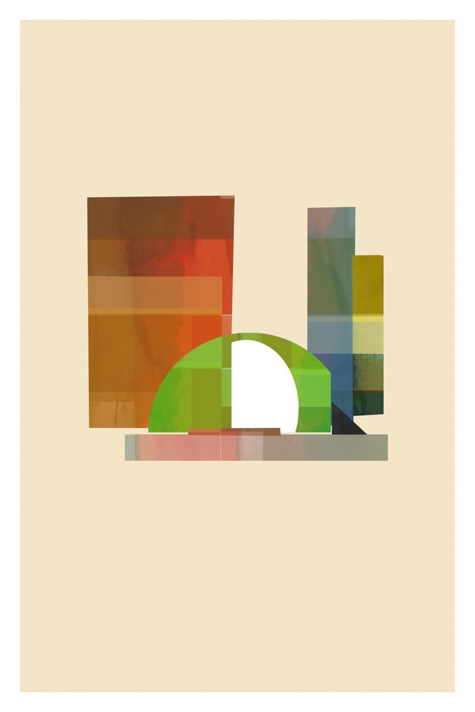 Vibrant Abstract Shapes by cartissi