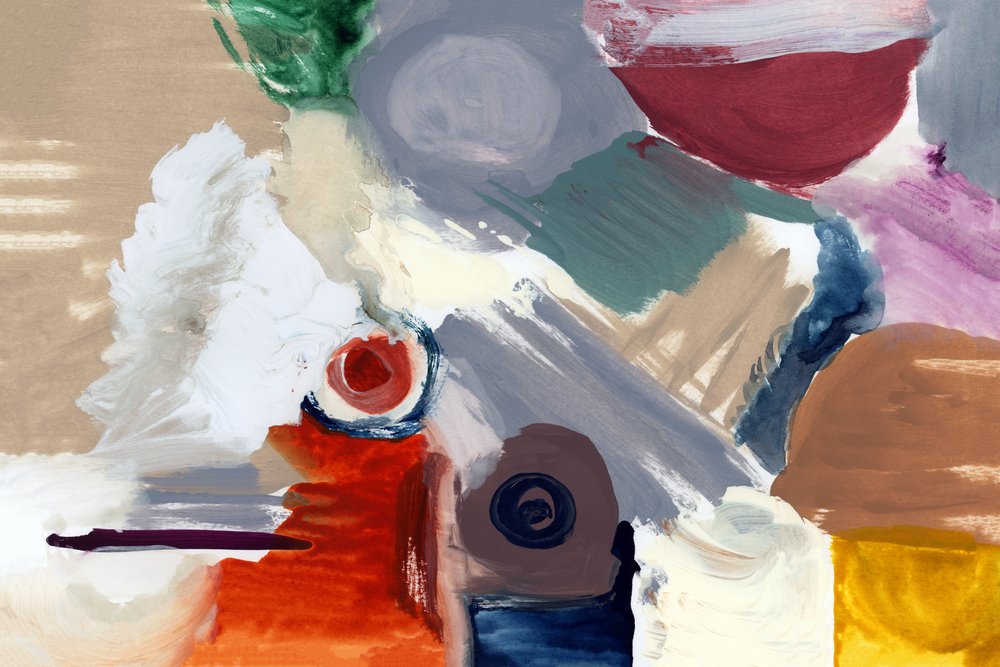 Vibrant Abstract Strokes by cartissi