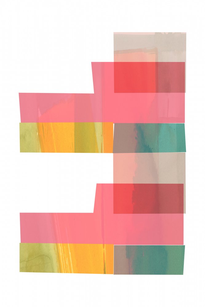 Vibrant Layered Shapes by cartissi