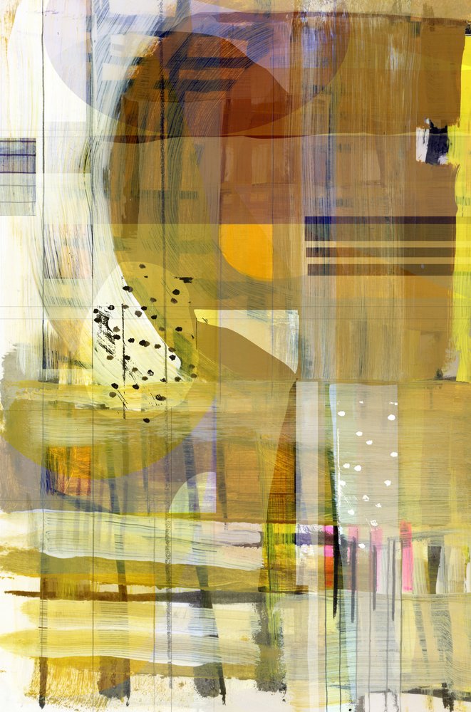 Warm Abstract Layers by cartissi