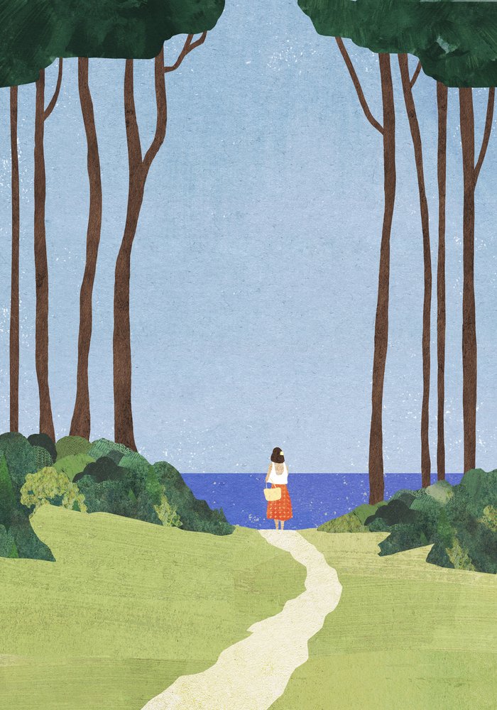 Path To The Ocean by longwayhome
