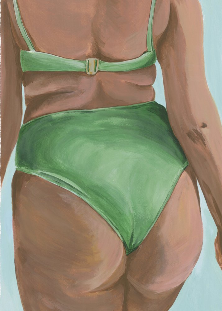 Confident In Green by marina dorgan