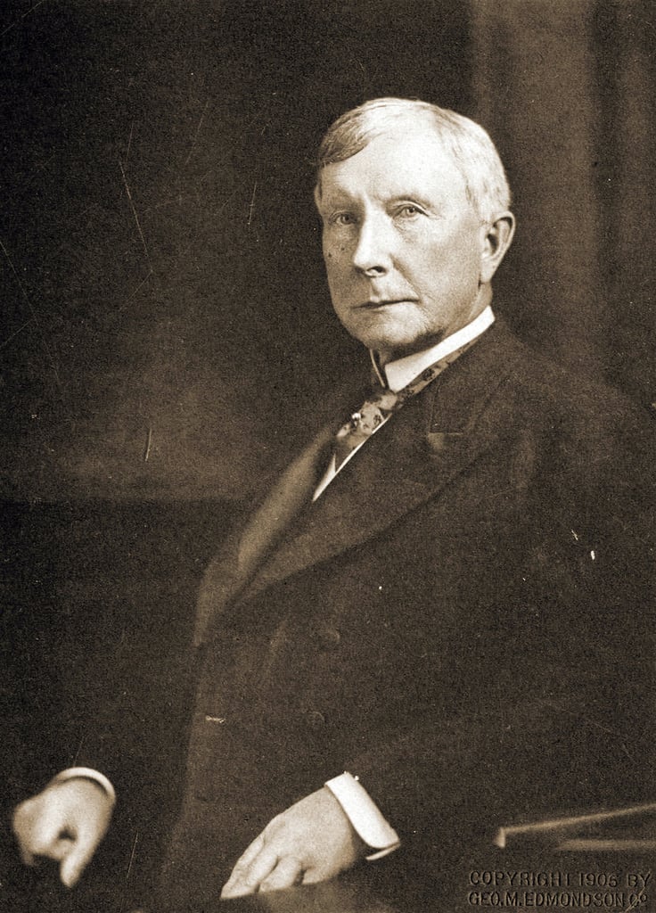 Portrait of John D. Rockefeller by Unknown