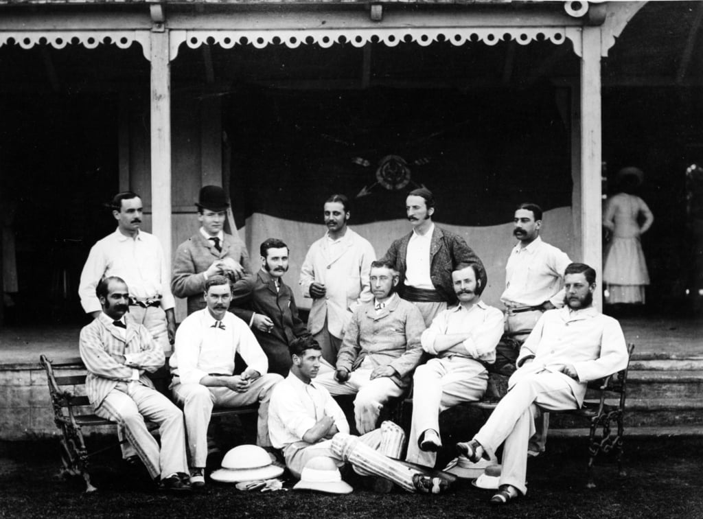 Old Harrovian Cricket 11 in India, 1878
