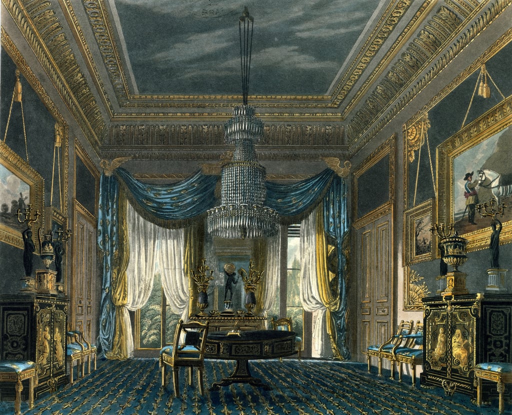 The Blue Velvet Room, Carlton House by English School