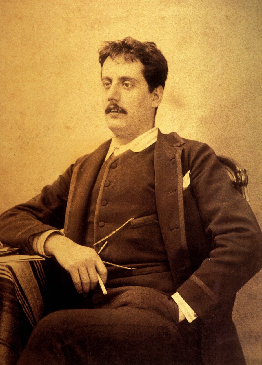 Giacomo Puccini in 1899 by Unknown