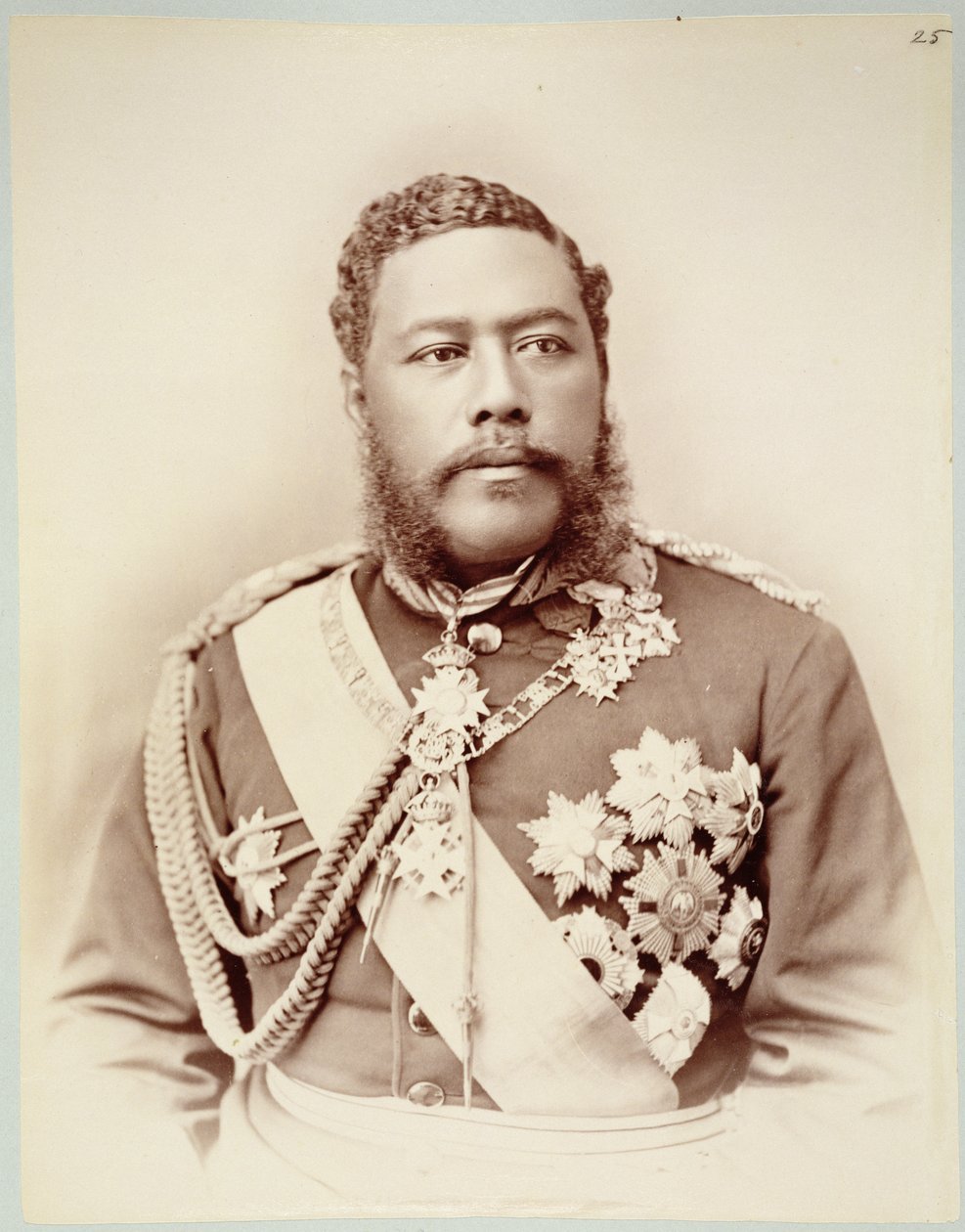 King Kalakaua (1836-91) by Unknown