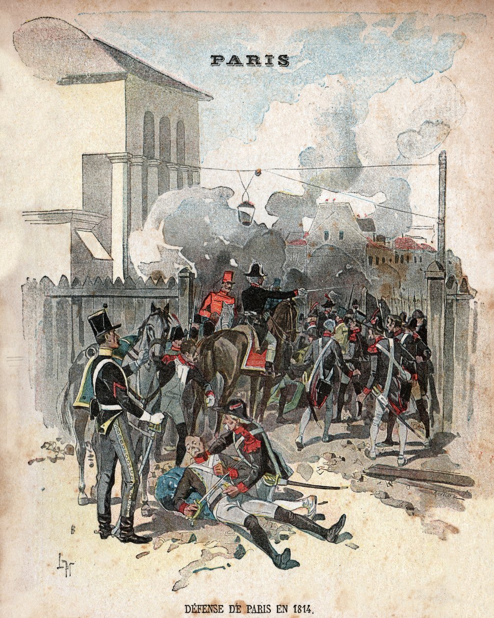 Siege of Paris, 1815 by Unknown
