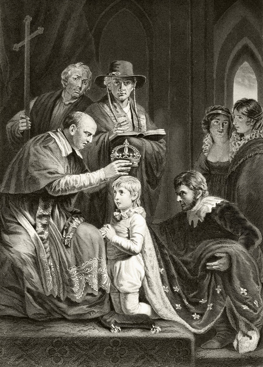 Coronation of King Henry VI of England, November 6 1429, from 