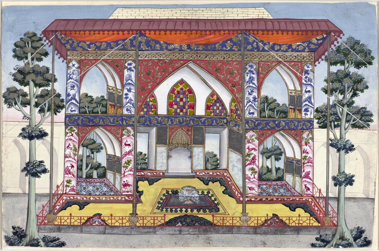 Private Diwan (Court building) of Shah Safi I of Persia by Anonymous