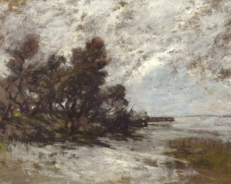 Beach Scene by Edward B. Gay