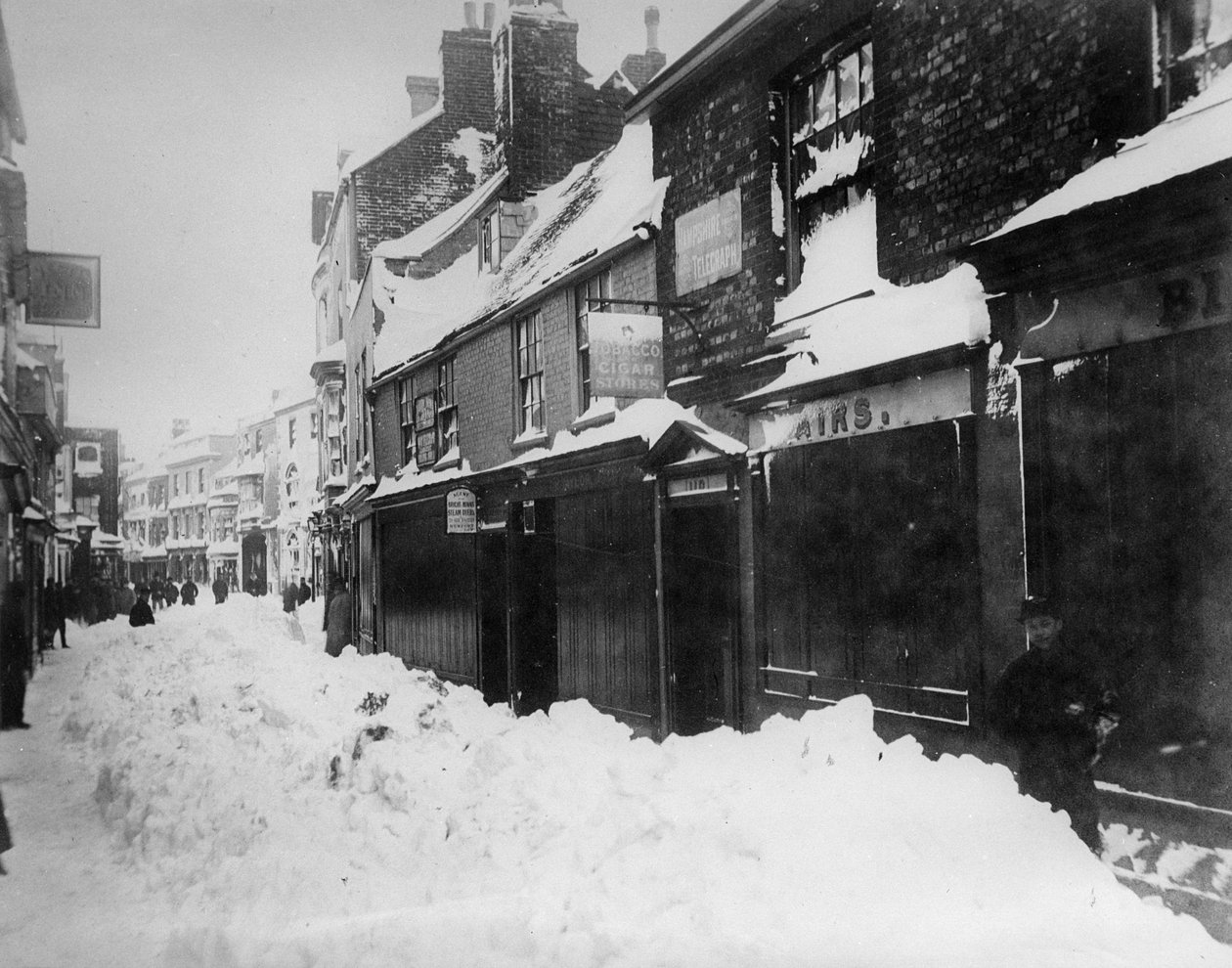 West Cowes, January 1881 or 1891 by English Photographer