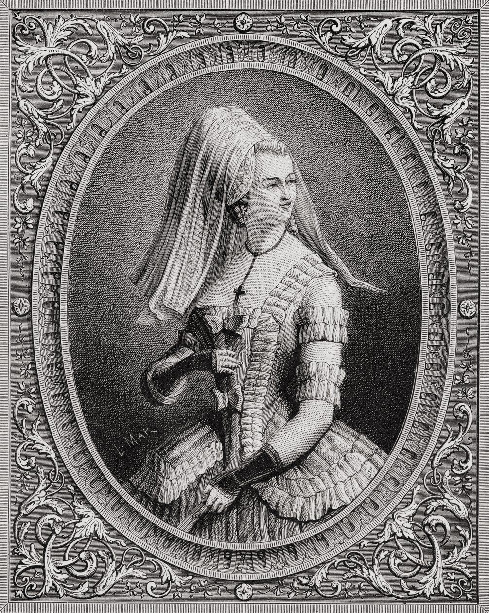 Yolande Martine Gabrielle de Polastron, Madame de Polignac, from 