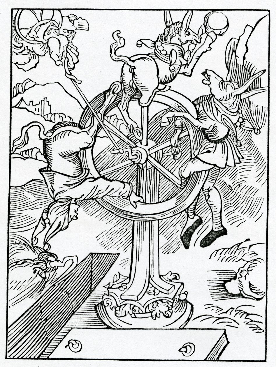 Of the End of Worldly Honour and Power and of Fools That Trust Therein, Illustration from Alexander Barclay