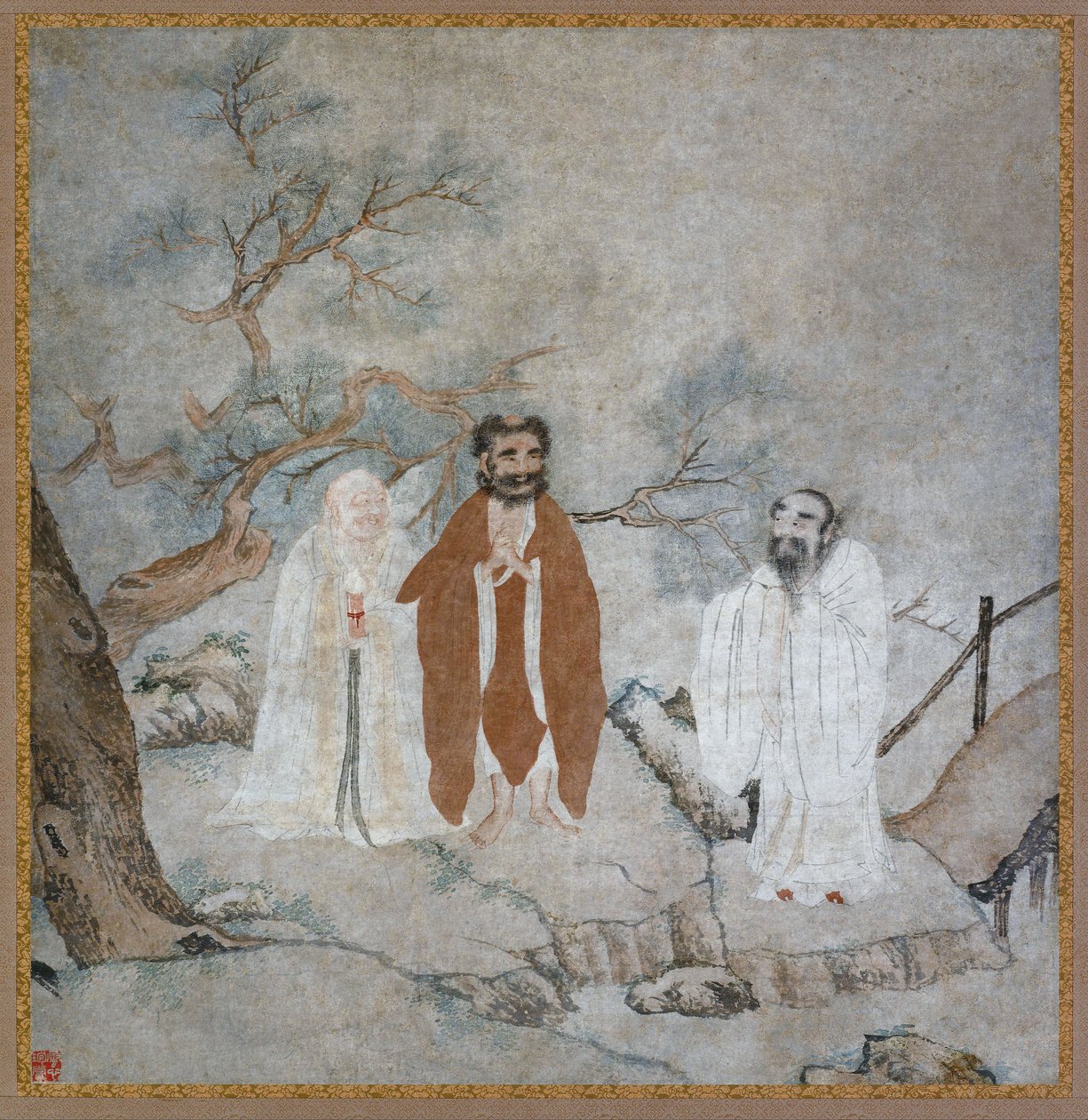 Sakyamuni, Lao Tzu, and Confucius by Unknown