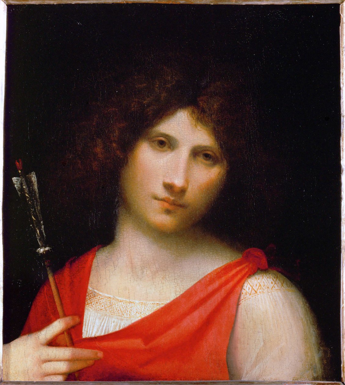 The Boy with the Arrow by (1476/8-1510) Giorgione