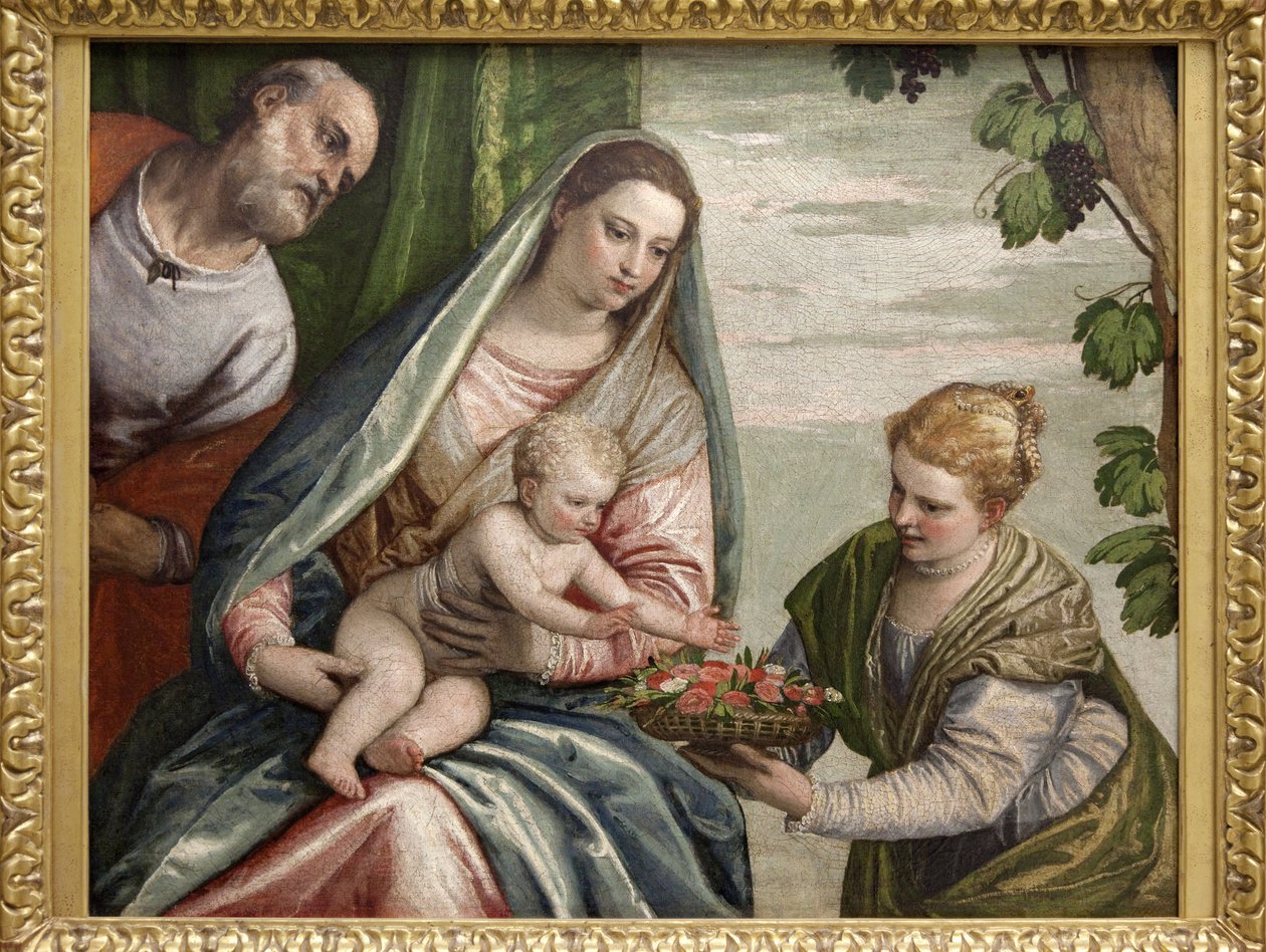 Holy Family with St. Dorothee by Veronese
