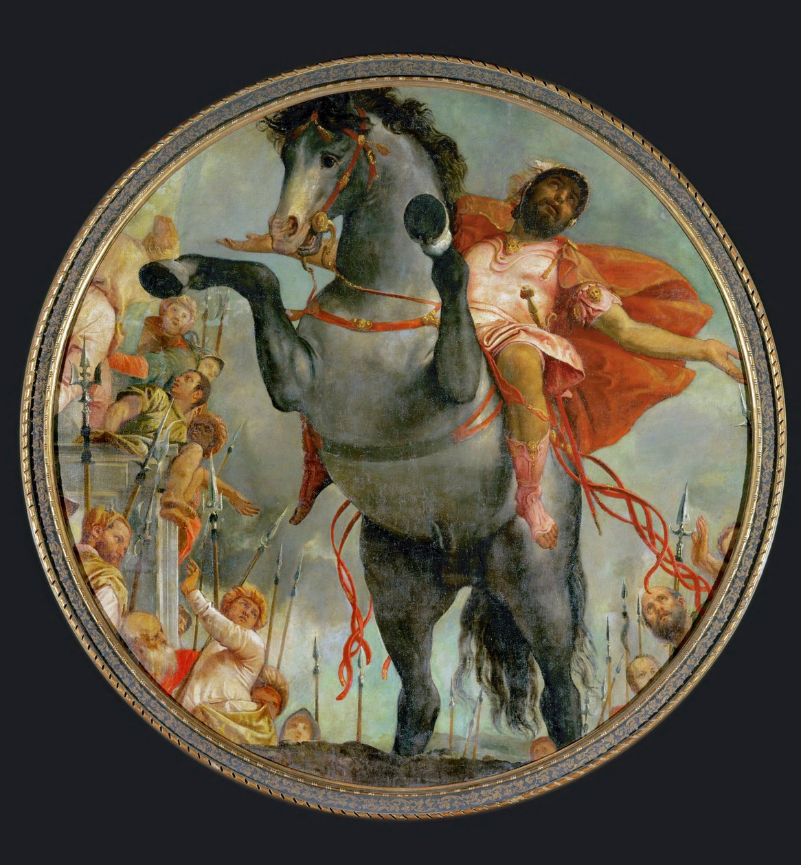 Marcus Curtius Sacrifices His Life by (1528-88) Veronese
