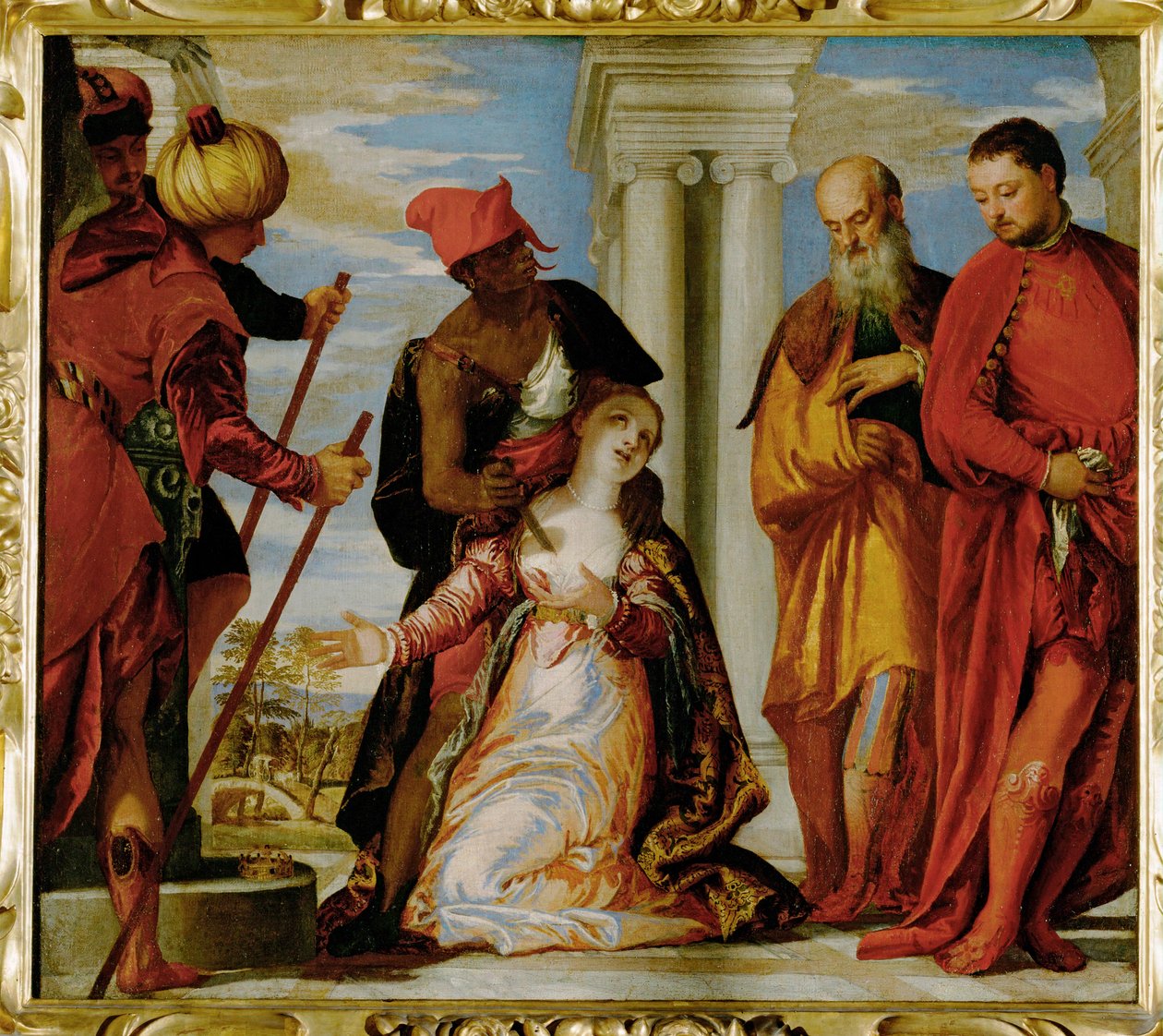 Martyrdom of Saint Justine by (1528-88) Veronese