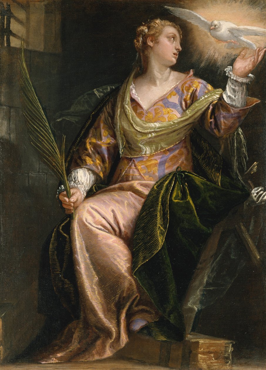 Saint Catherine of Alexandria in Prison by Veronese