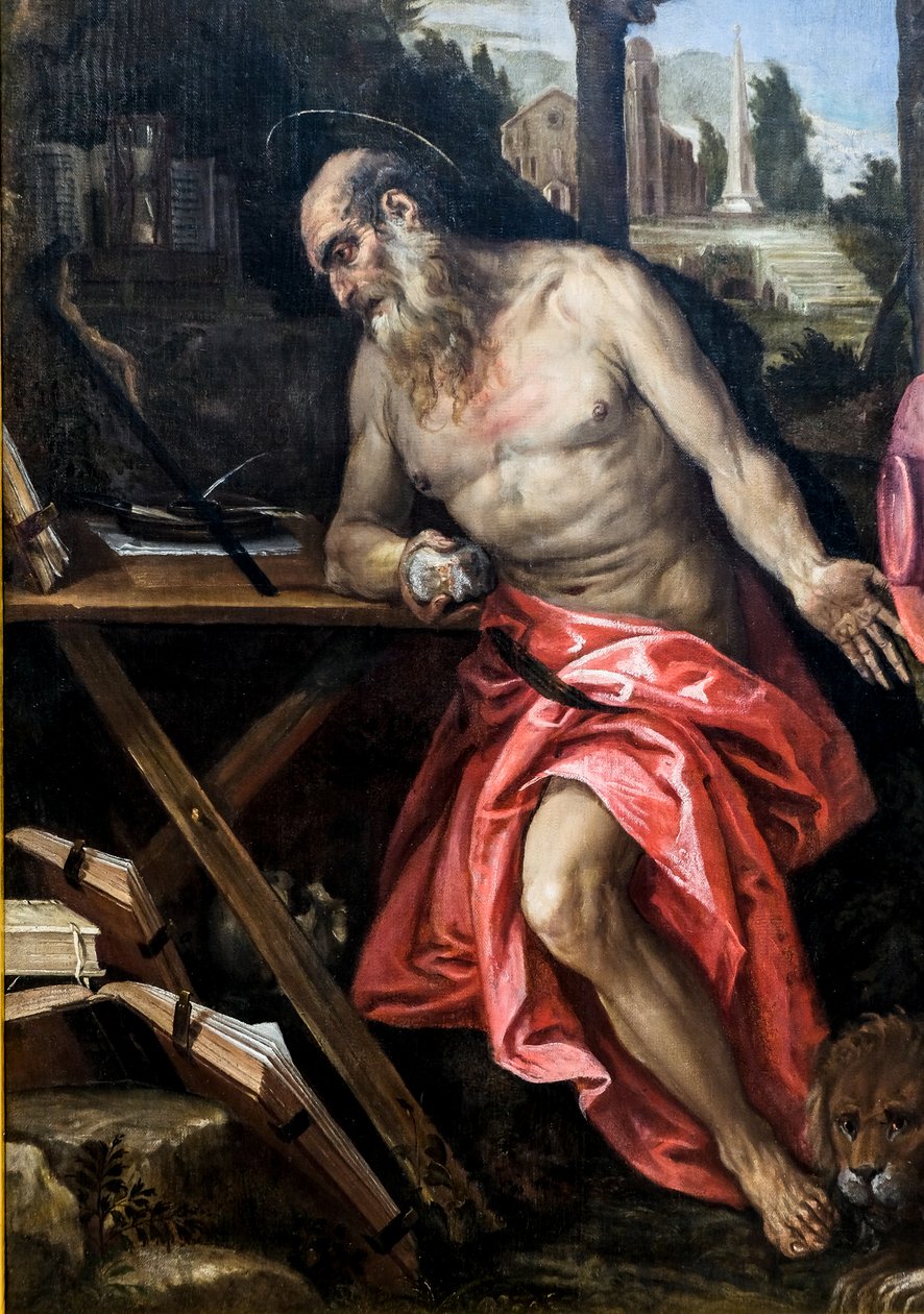 Saint Jerome by (1528-88) Veronese