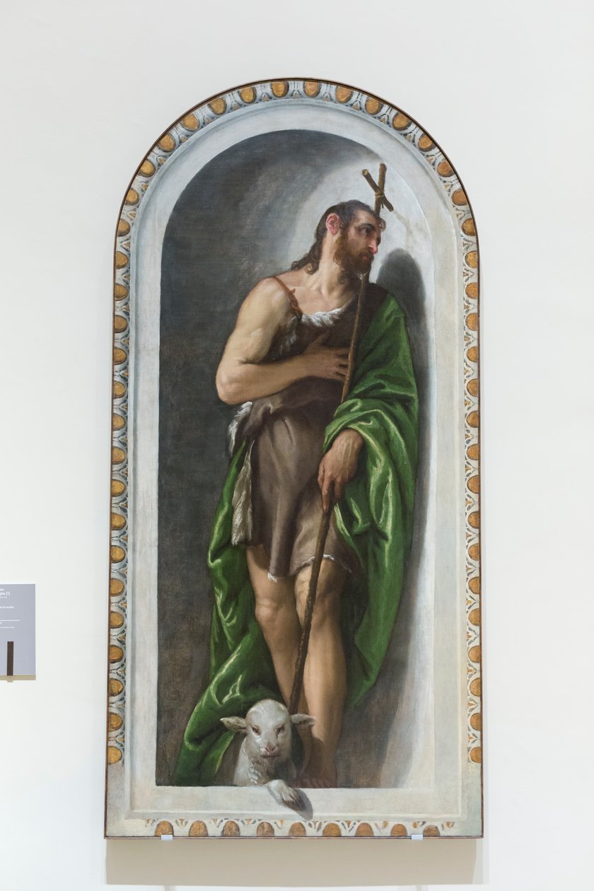 St John the Baptist by (1528-88) Veronese
