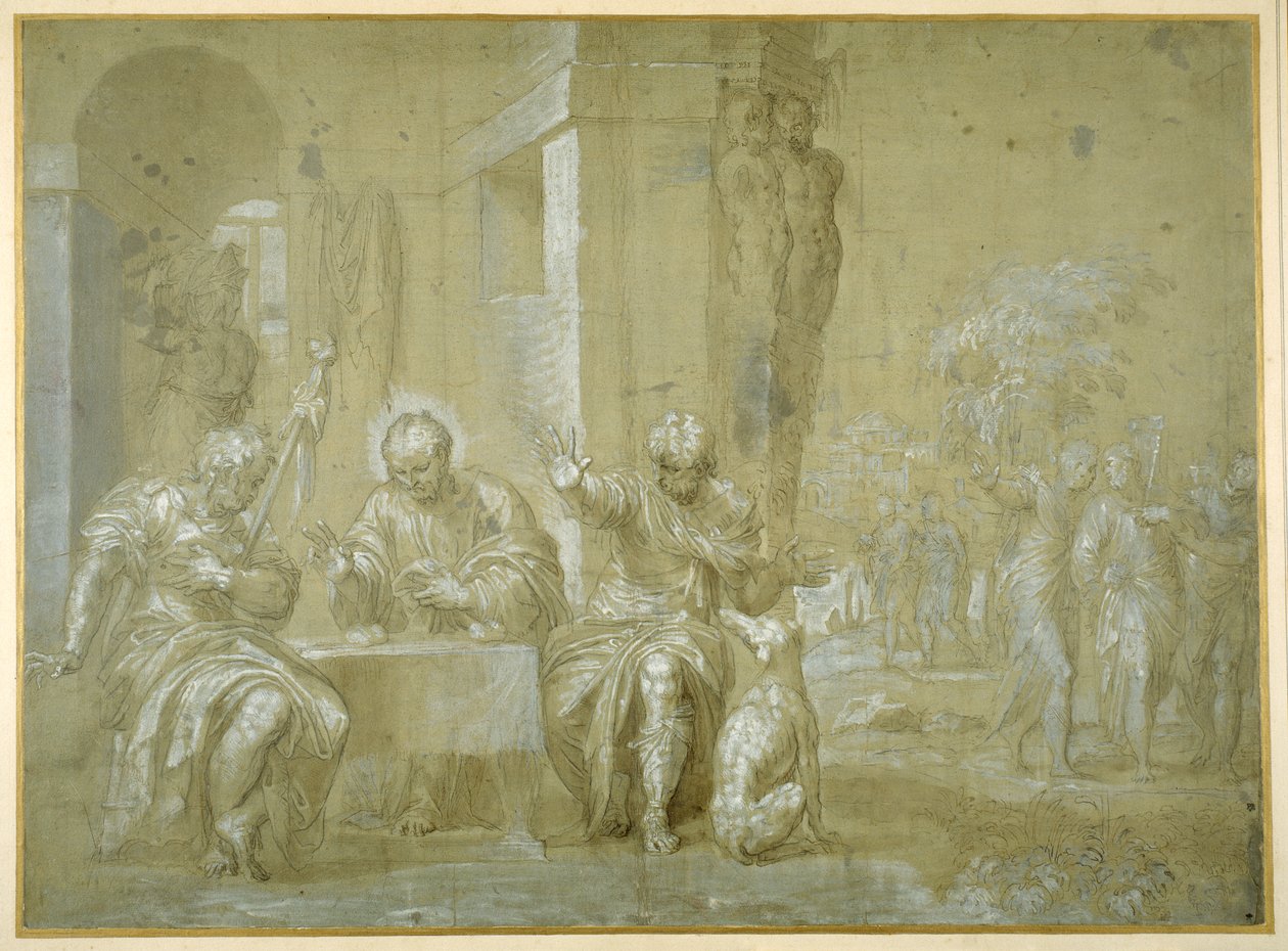 The Supper at Emmaus, c.1550 by Veronese