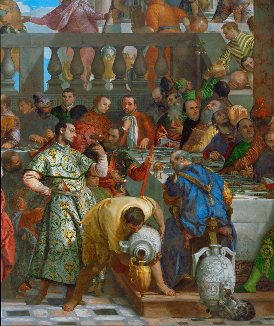 The Wedding at Cana by (1528 88) Veronese