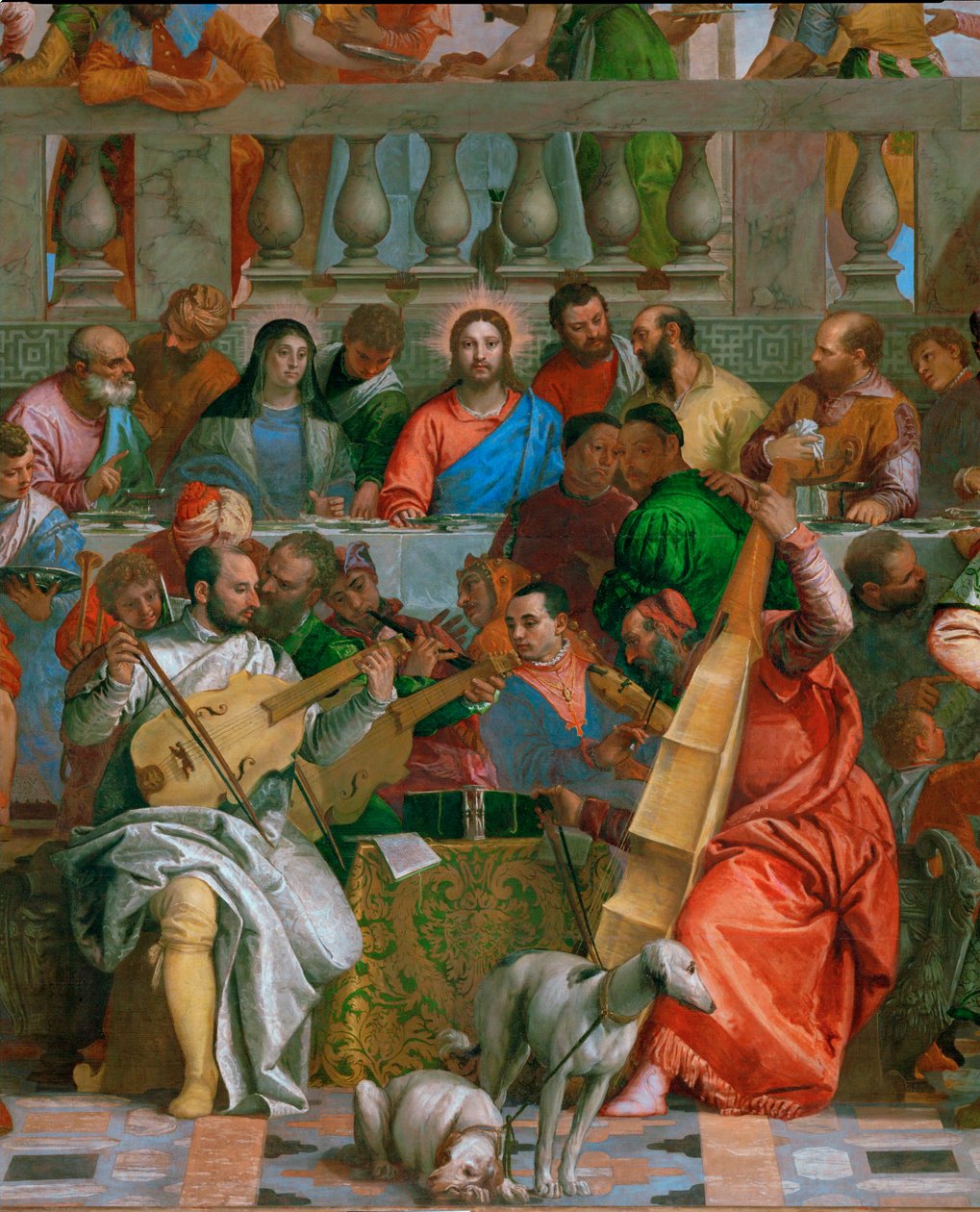 The Wedding at Cana by (1528 88) Veronese