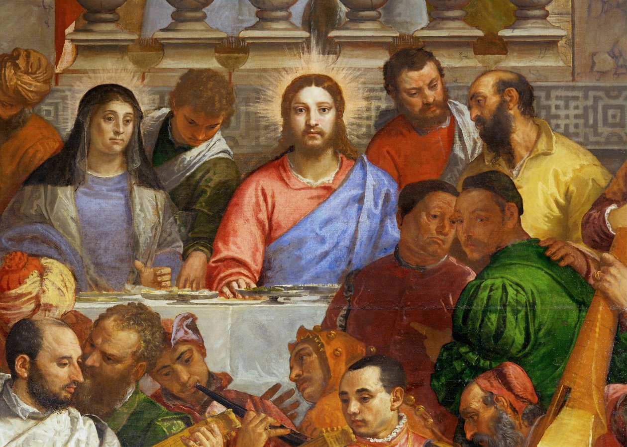 The Wedding at Cana by (1528 88) Veronese