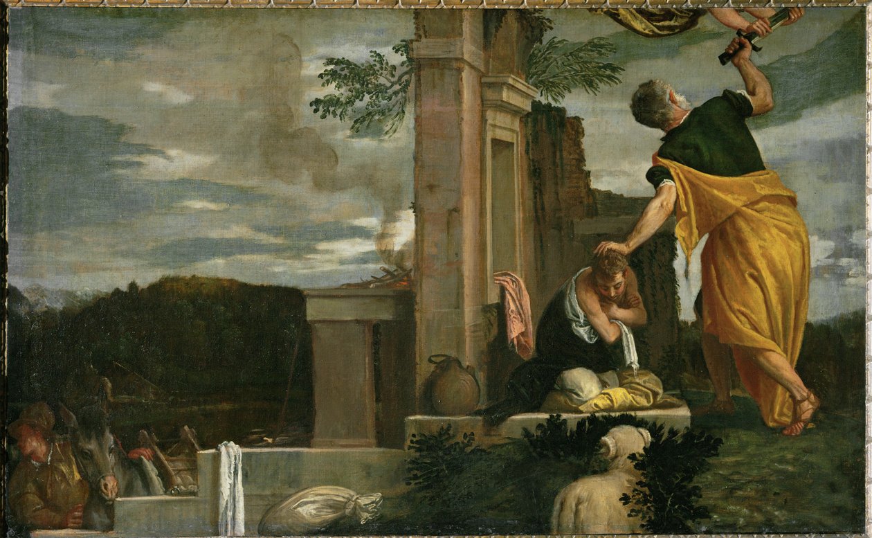 The Sacrifice of Isaac by (1528-88) Veronese