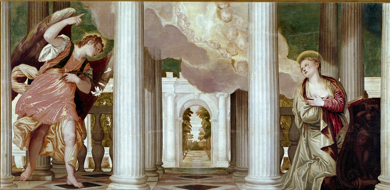 Annunciation by Veronese