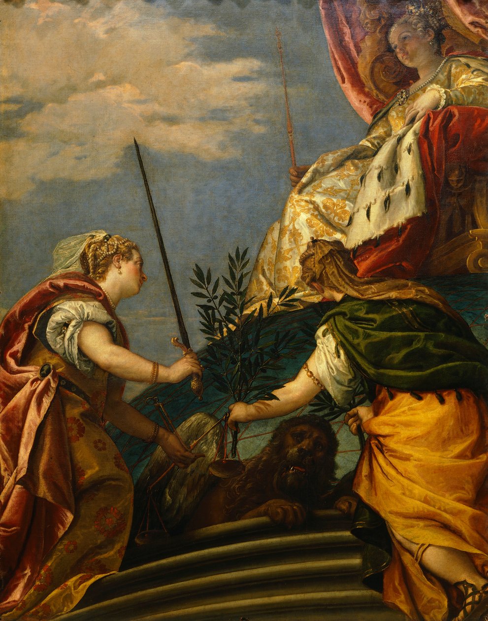 Venice Between Glory and Peace by (1528 88) Veronese