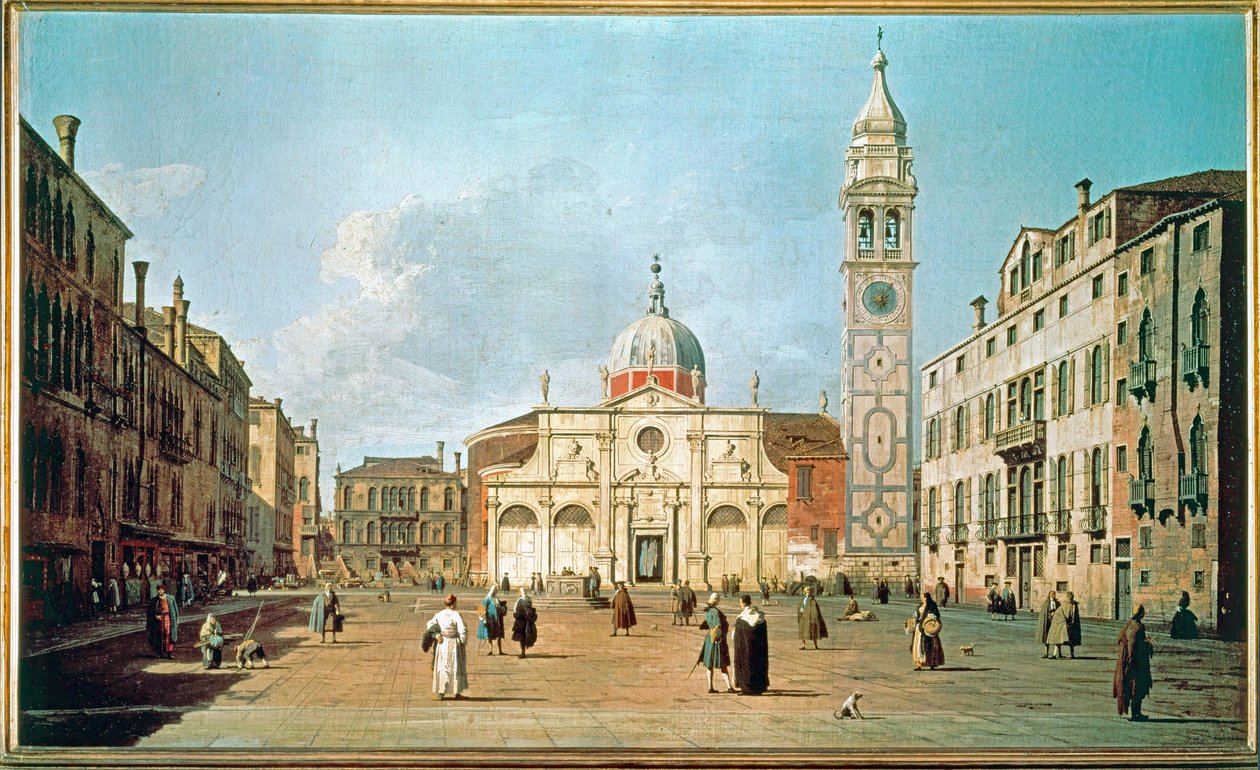 Campo Santa Maria Formosa by (1697-1768) Canaletto