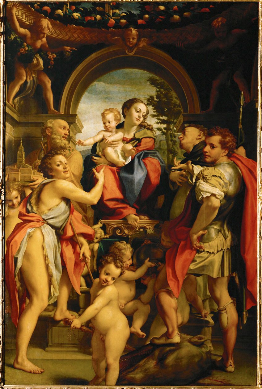 The Madonna of Saint George by (c.1489-1534) Correggio