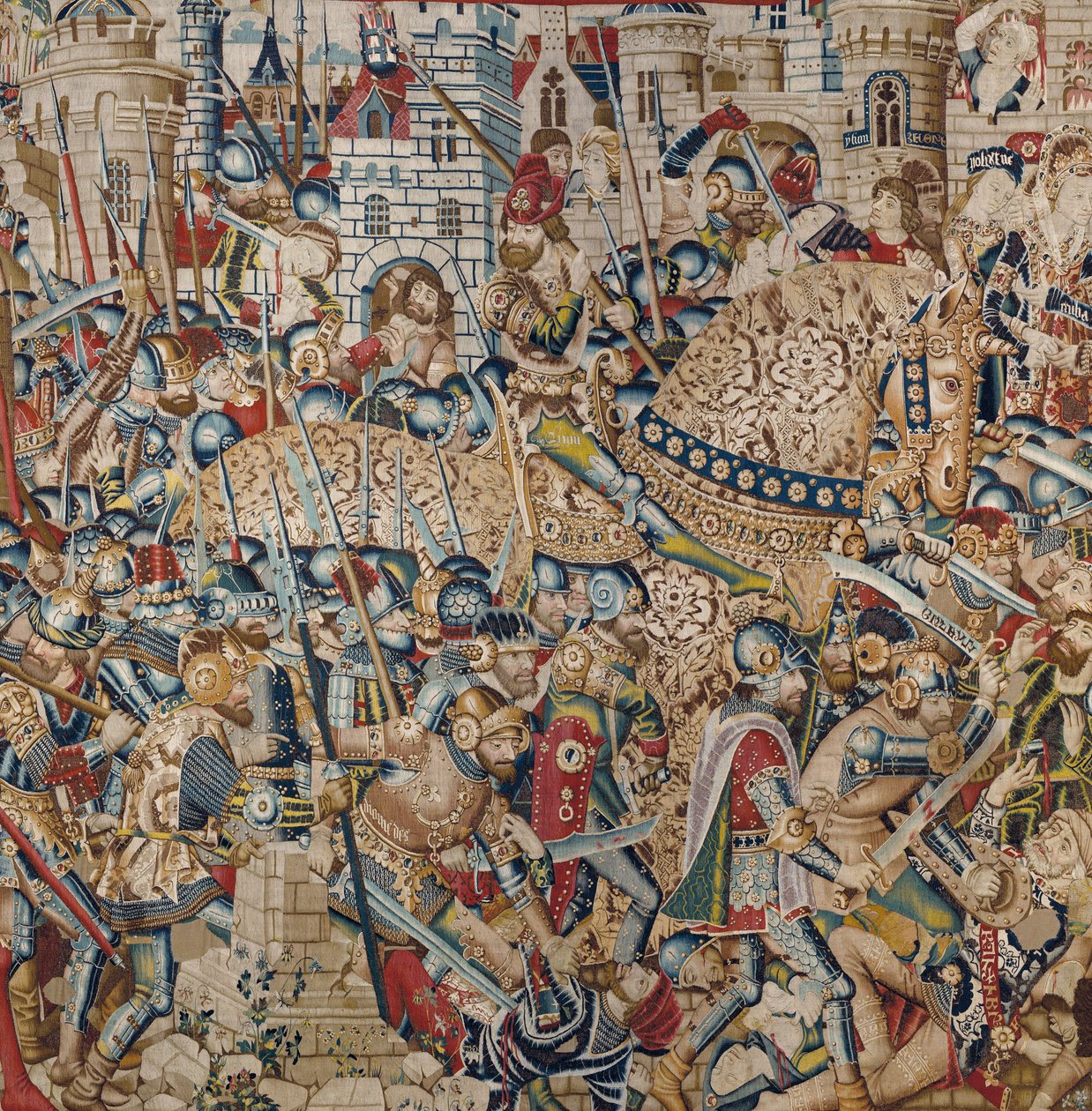 The Trojan War: The Destruction of Troy, c.1470 by (fl.1450 75) Master of Coetivy