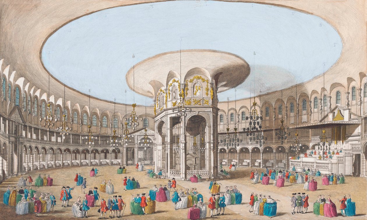 An Inside View of the Rotundo in Ranelagh Gardens