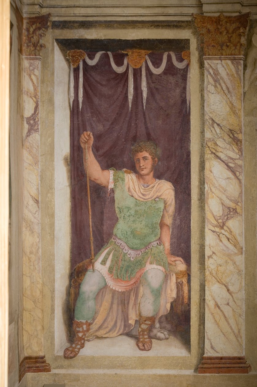 Fresco, Villa dei Vescovi, Luvigliano, Veneto, Italy by Unknown